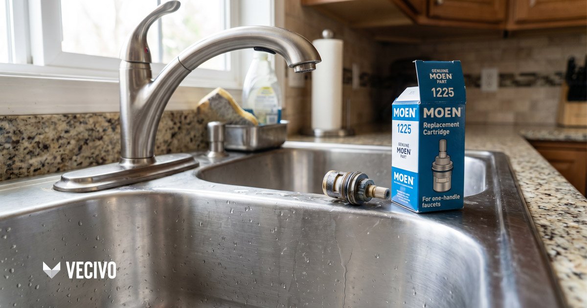 cómo reparar fuga grifo cocina con cartucho nuevo