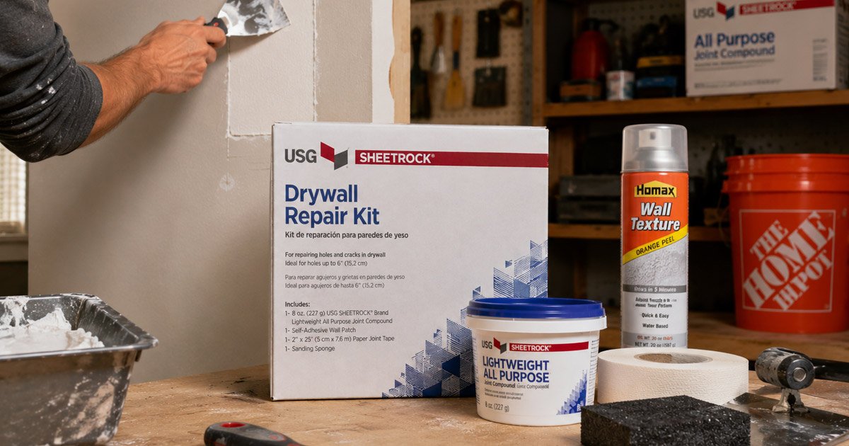 Cómo texturizar drywall técnica knockdown con espátula