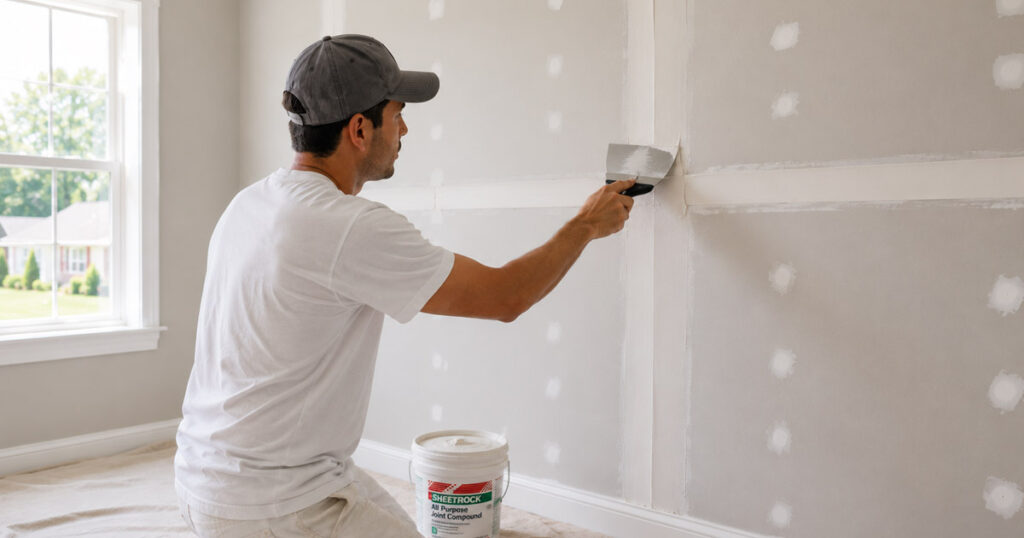 guía completa drywall tablarroca reparaciones hogar EEUU