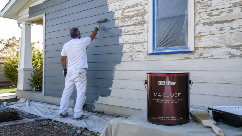 Cómo pintar el exterior de una casa de madera paso a paso