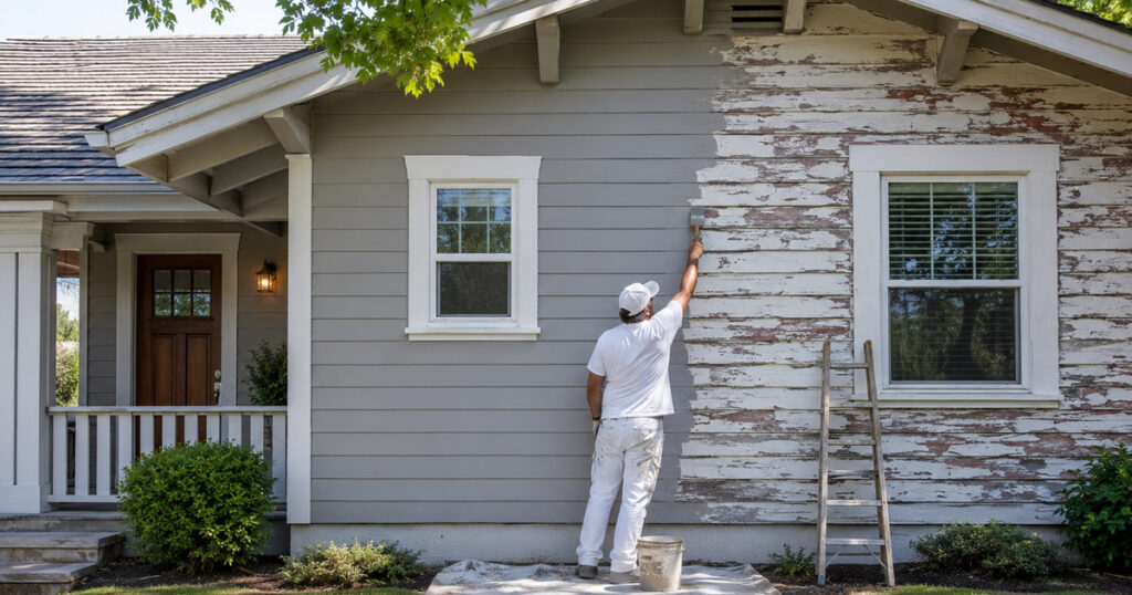 Cómo pintar el exterior de una casa de madera paso a paso
