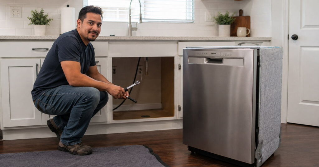 cómo instalar un dishwasher lavaplatos paso a paso en casa