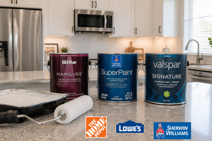 Las mejores marcas de pintura en EEUU: Behr, Sherwin-Williams, Valspar y Benjamin Moore