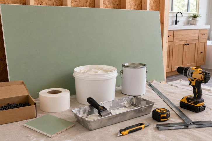 sheetrock para baños