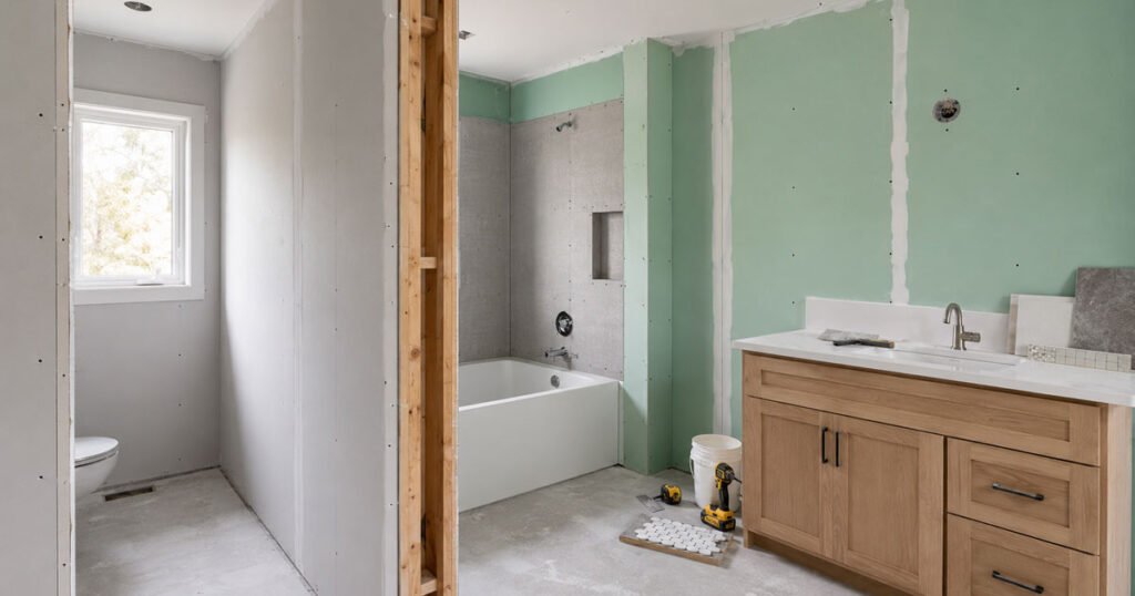 green board drywall