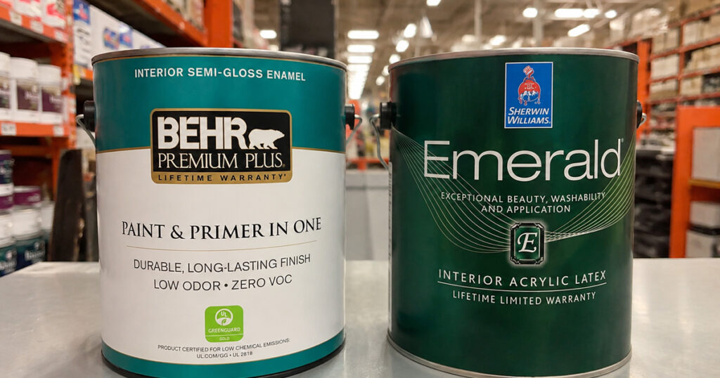 behr premium plus vs sherwin williams superpaint