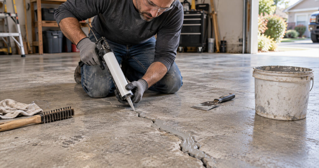 sellador de grietas concreto